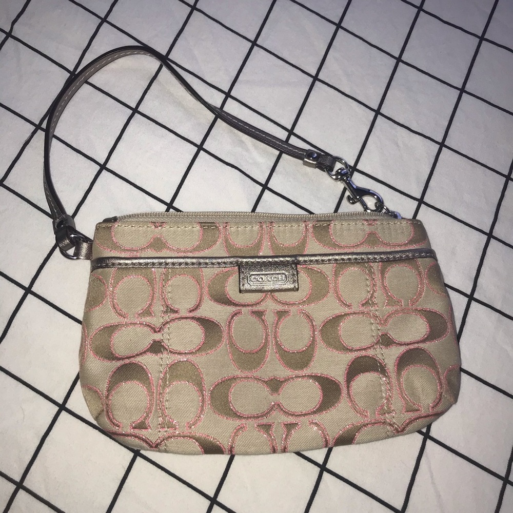 Coach wristlet